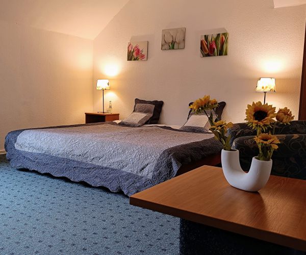 Doppelzimmer im Waldhotel Unterbach in Düsseldorf