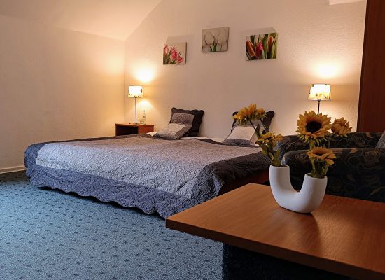 Doppelzimmer im Waldhotel Unterbach in Düsseldorf