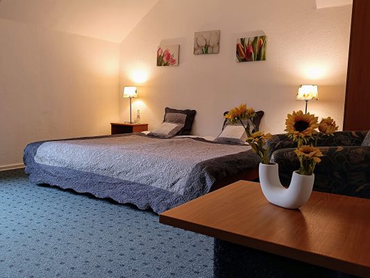 Doppelzimmer im Waldhotel Unterbach in Düsseldorf