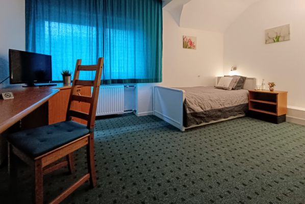 Einzelzimmer im Waldhotel Unterbach in Düsseldorf