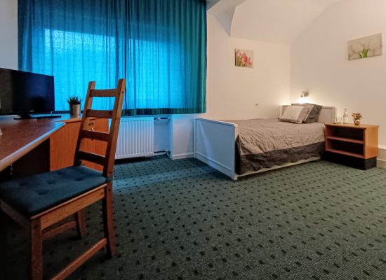 Einzelzimmer im Waldhotel Unterbach in Düsseldorf
